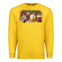 Lemon Hair Dresser Coffee Cups Premium Sweatshirt - MaliasSmallBusiness