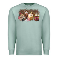 Seafoam Hair Dresser Coffee Cups Premium Sweatshirt - MaliasSmallBusiness