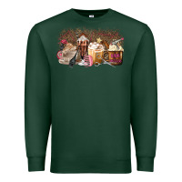 Sports Green Hair Dresser Coffee Cups Premium Sweatshirt - MaliasSmallBusiness