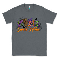 Charcoal Heather halloween home sweet home Classic Tee - BundleAndBundleShop