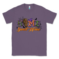 Lavender halloween home sweet home Classic Tee - BundleAndBundleShop