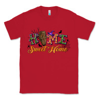 Red halloween home sweet home Classic Tee - BundleAndBundleShop