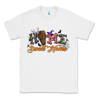 White halloween home sweet home Classic Tee - BundleAndBundleShop