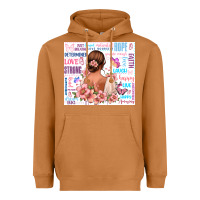 Meerkat positive affirmations girl Heavyweight Hoodie - MaliasSmallBusiness
