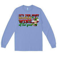 Colony Blue its the most wonderful wine of the year Long Sleeve Tee - AdoDesignShop