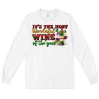 White its the most wonderful wine of the year Long Sleeve Tee - AdoDesignShop