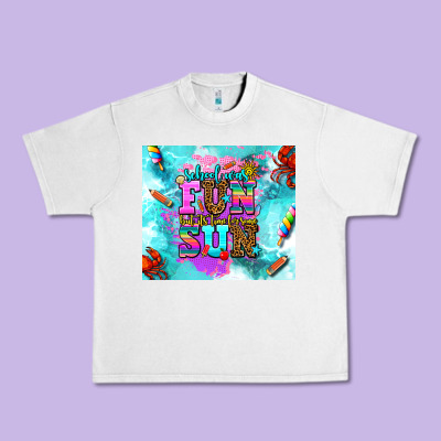 Summer Break And School Urban Heavy Tee Designed By Adodesignshop