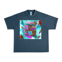Midnight Navy summer break and school Urban Heavy Tee - AdoDesignShop