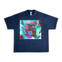 Navy summer break and school Urban Heavy Tee - AdoDesignShop