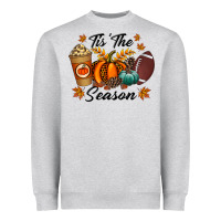 Heather Grey tis the season Heavyweight Sweatshirt - RacoonDesign