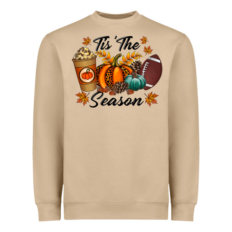 Tis The Season Heavyweight Sweatshirt by RacoonDesign | Teevron