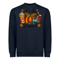 Navy tis the season Heavyweight Sweatshirt - RacoonDesign