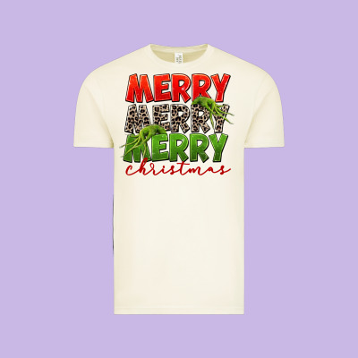 Merry Christmas Vintage Tee Designed By Fadigitalartstudio