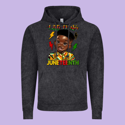 Little Mister Juneteenth Vintage Hoodie Designed By Hra Design Shop