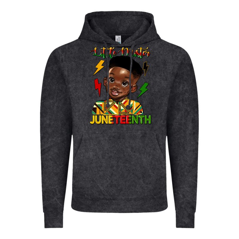 Little Mister Juneteenth Vintage Hoodie by HRA Design Shop | Teevron