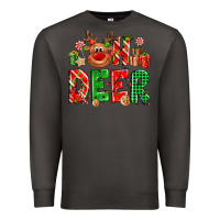 Smoke Oh deer Reindeer Premium Sweatshirt - NancyCooperArtShop