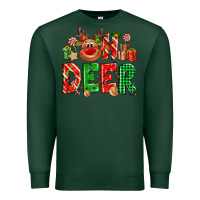 Sports Green Oh deer Reindeer Premium Sweatshirt - NancyCooperArtShop