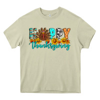 Mossy Happy Thanksgiving Heavy Core Tee - Artiststas