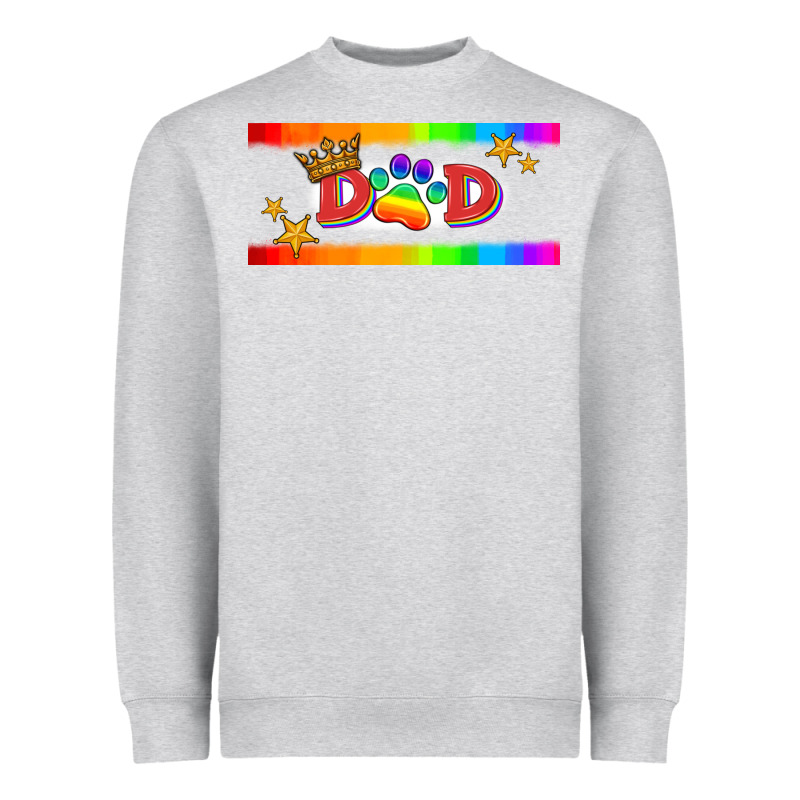 Lgbtq Dad  Libbey Glass Heavyweight Sweatshirt by HRA Design Shop | Teevron