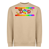 Mushroom lgbtq dad  libbey glass Heavyweight Sweatshirt - HRA Design Shop