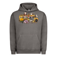 Pigment Tornado farm animals school bus Urban Hoodie - texasbilliewilder