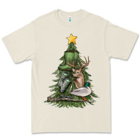 Bone hunting christmas tree Premium Tee - MaliasSmallBusiness