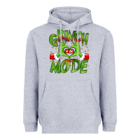 Heather Grey christmas Heavyweight Hoodie - MaliasSmallBusiness