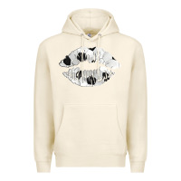 Tofu soccer lips Premium Hoodie - AdoDesignShop