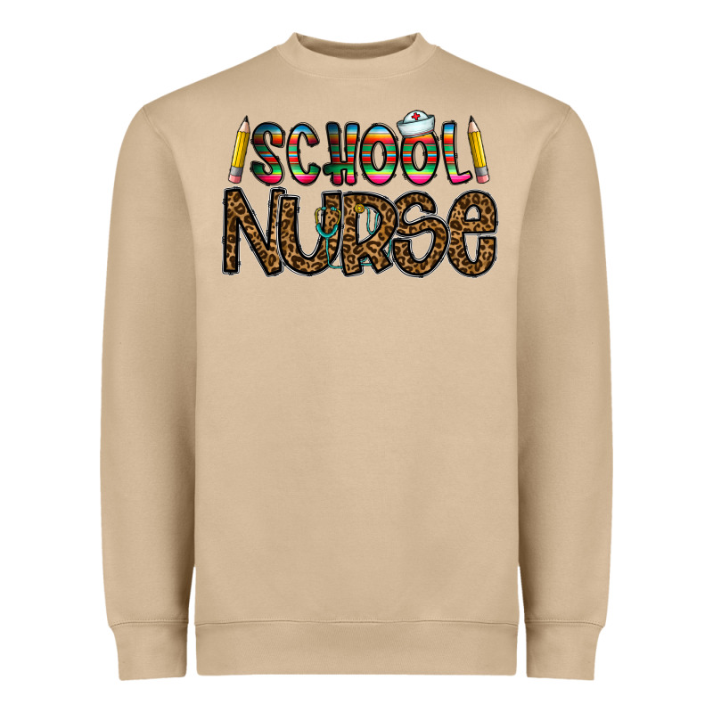 School Nurse Heavyweight Sweatshirt by CowhideDigitalArt | Teevron