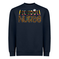 Navy school nurse Heavyweight Sweatshirt - CowhideDigitalArt