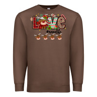 Chestnut love christmas Premium Sweatshirt - MaliasSmallBusiness