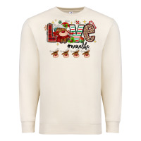 Sandshell love christmas Premium Sweatshirt - MaliasSmallBusiness
