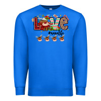 True Royal love christmas Premium Sweatshirt - MaliasSmallBusiness