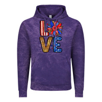 Cloud Purple Love sunflower Vintage Hoodie - Neo Western