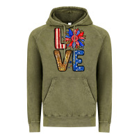 Vintage Olive Love sunflower Vintage Hoodie - Neo Western
