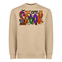Too Cute To Spook Heavyweight Sweatshirt | Teevron