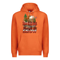 Carrot baking through the snow Premium Hoodie - Jasminsmagicworld