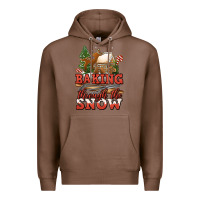 Chestnut baking through the snow Premium Hoodie - Jasminsmagicworld