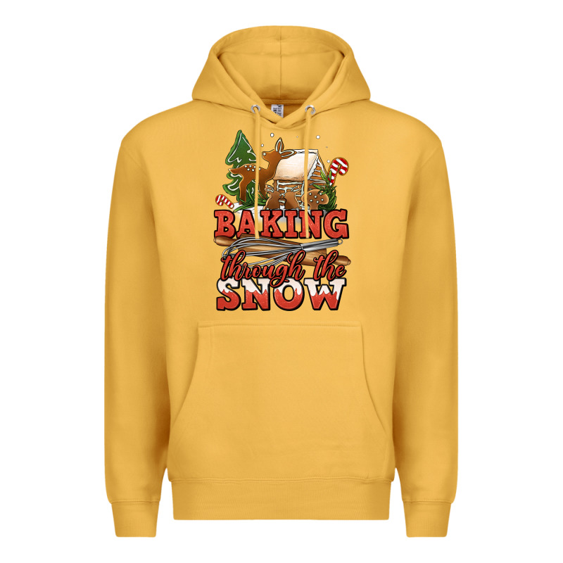 Baking Through The Snow Premium Hoodie by Jasminsmagicworld | Teevron