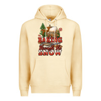 Pina Colada baking through the snow Premium Hoodie - Jasminsmagicworld
