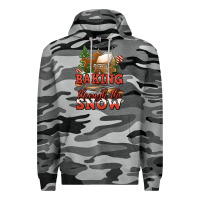 Slate Camo baking through the snow Premium Hoodie - Jasminsmagicworld