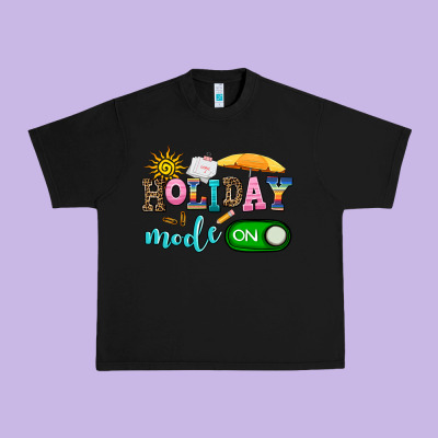 Holiday Mode On Urban Heavy Tee Designed By Adodesignshop
