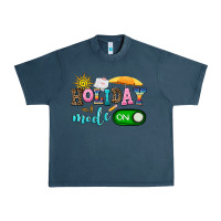Midnight Navy holiday mode on Urban Heavy Tee - AdoDesignShop
