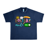 Navy holiday mode on Urban Heavy Tee - AdoDesignShop