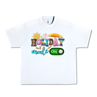 White holiday mode on Urban Heavy Tee - AdoDesignShop