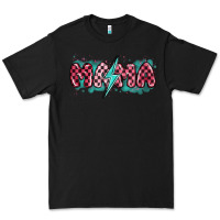 Black lightning bolt mama Premium Tee - MaliasSmallBusiness