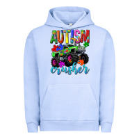 Pigment Grape Ice Autism Awareness crusher Urban Hoodie - NancyCooperArtShop