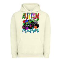 Pigment Pistachio Autism Awareness crusher Urban Hoodie - NancyCooperArtShop
