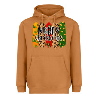 Meerkat merry christmas brushstrokes Heavyweight Hoodie - MaliasSmallBusiness
