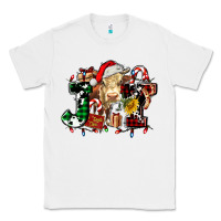 White joy and cow christmas candies and letters Classic Tee - AdoDesignShop